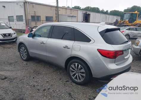 2015 Acura Mdx Technology Package from USA, damaged, VIN 5FRYD4H49FB026613
